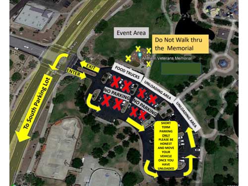 PACC911 unloading map