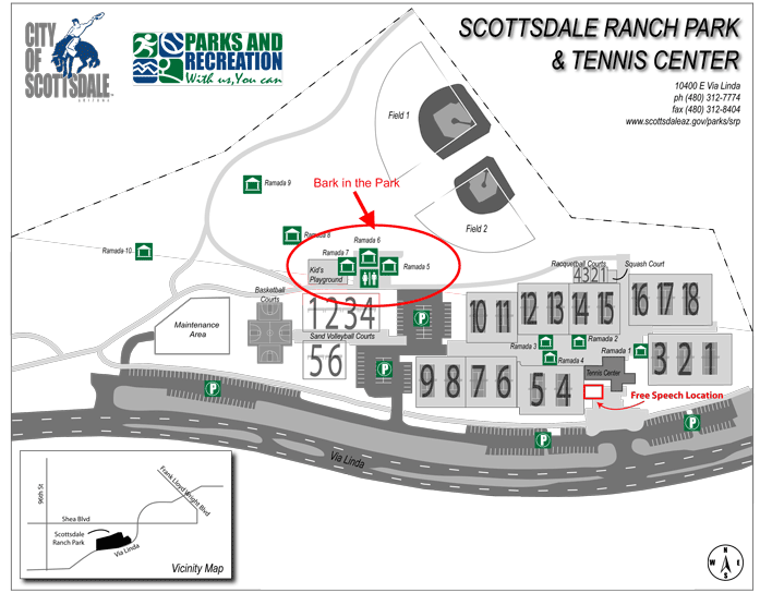 Scottsdale Ranch Park Map
